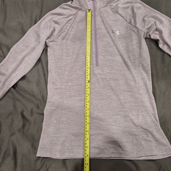 Under Armour Women's Purple Long Sleeve Tee - Picture 8 of 9